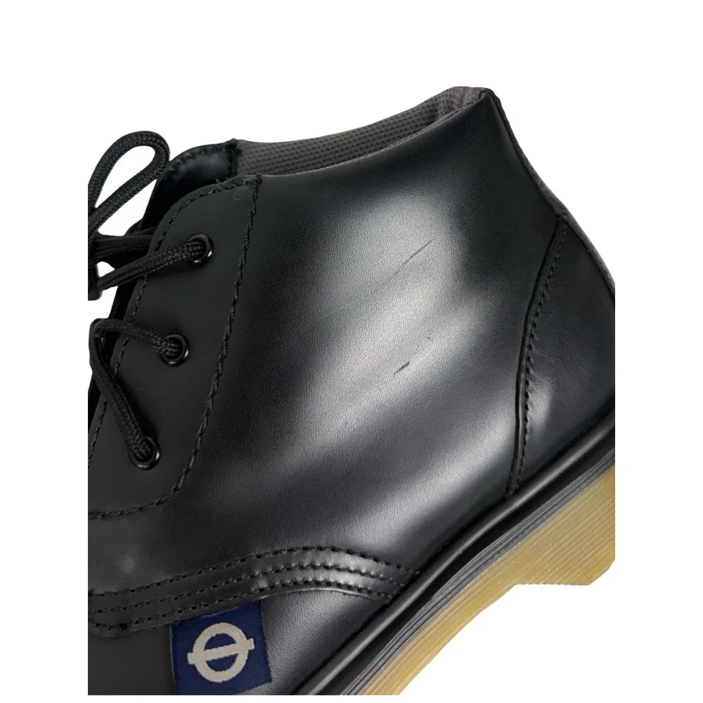 Dr. Martens x London Underground Mens US 7 Boots Black Shoes Casual Leather